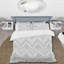 Ensemble de housse de couette gris Midcentury Chevron Print III - Midcentury-109156023