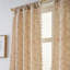 Rideau semi-transparent en polyester 2 panneaux Boho-1124002915