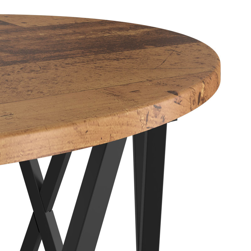 Coffee Table, 50cm H x 50cm W x 50cm D, Old Wood