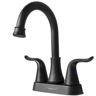 Robinet de salle de bains monotrou avec ensemble de drainage