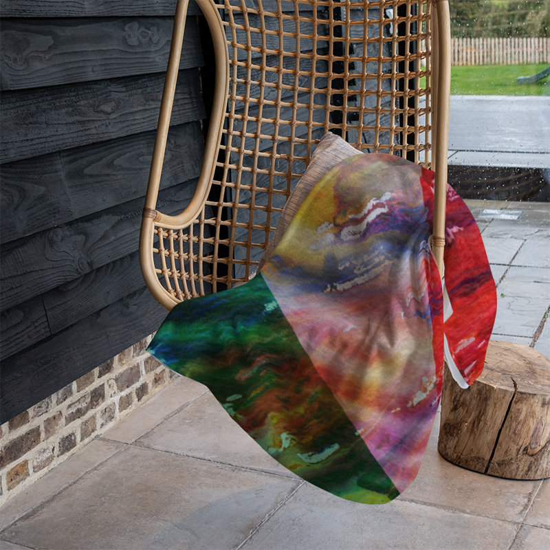 Plante Quilted Throw Blanket