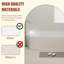 KDK HOME 67" x 28.7" Freestanding Corner Bathtub, Right Drain Acrylic Bathroom Tub with Overflow
