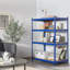 112cm W Steel Height -Adjustable Shelving Unit-2075558098
