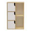 Nayona 80cm H x 50cm W Bookcase