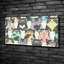 Cats With Glasses - No Frame Print on Canvas