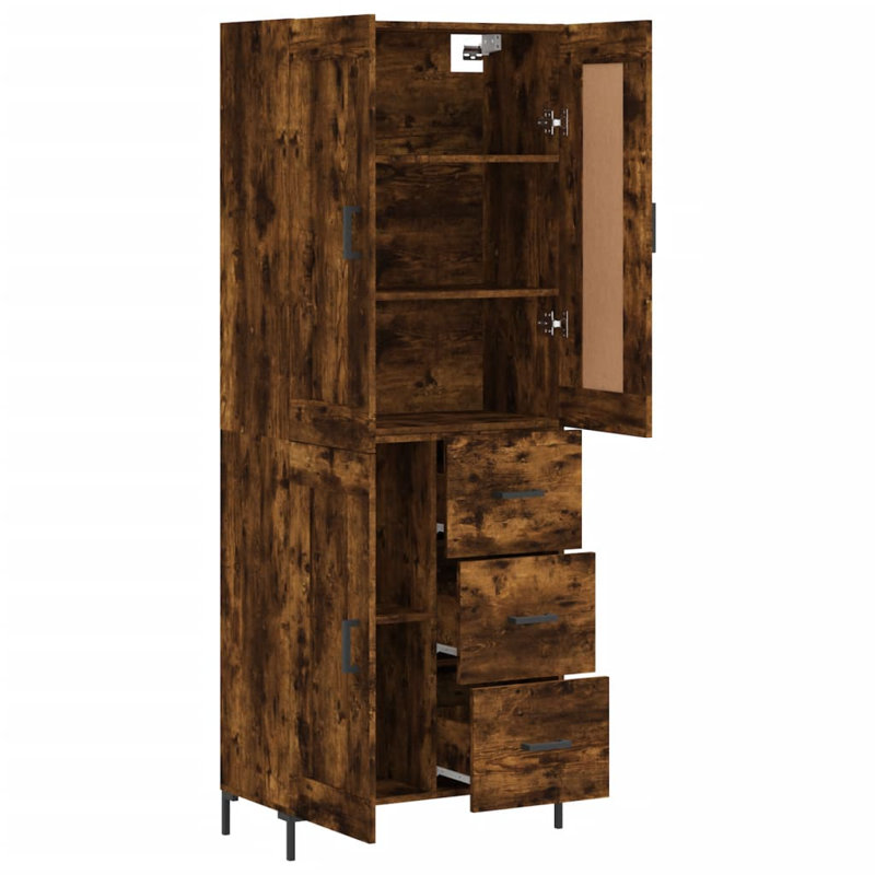 69.5cm Sideboard, Smoked Oak