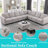 Kentrell 9 - Piece Upholstered Sectional With Ottoman-940370047