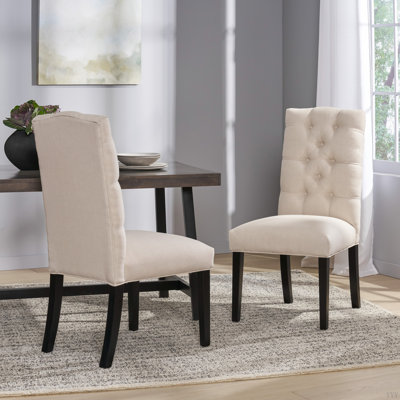 Chaise d'appoint capitonnée Patryck