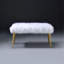 Banc avec pieds droits