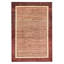 Tapis rouge foncé Finest Peshawar Ziegler 4 pi 1 po x 5 pi 9 po