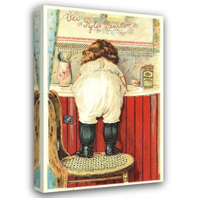 Art sur toile de la collection Alcott Hill® Vintage Apple
