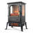 Lifesmart 10.7 " W Black Electric Fireplace
