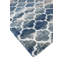 Tapis bleu à poils longs Delaili-2114679905