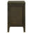Clement Dark Cocoa 2-Drawer Nightstand Bedside Table