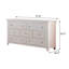 Commode, blanc