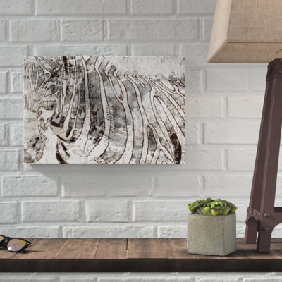 Zebra Mix by Irena Orlov - Painting on Canvas