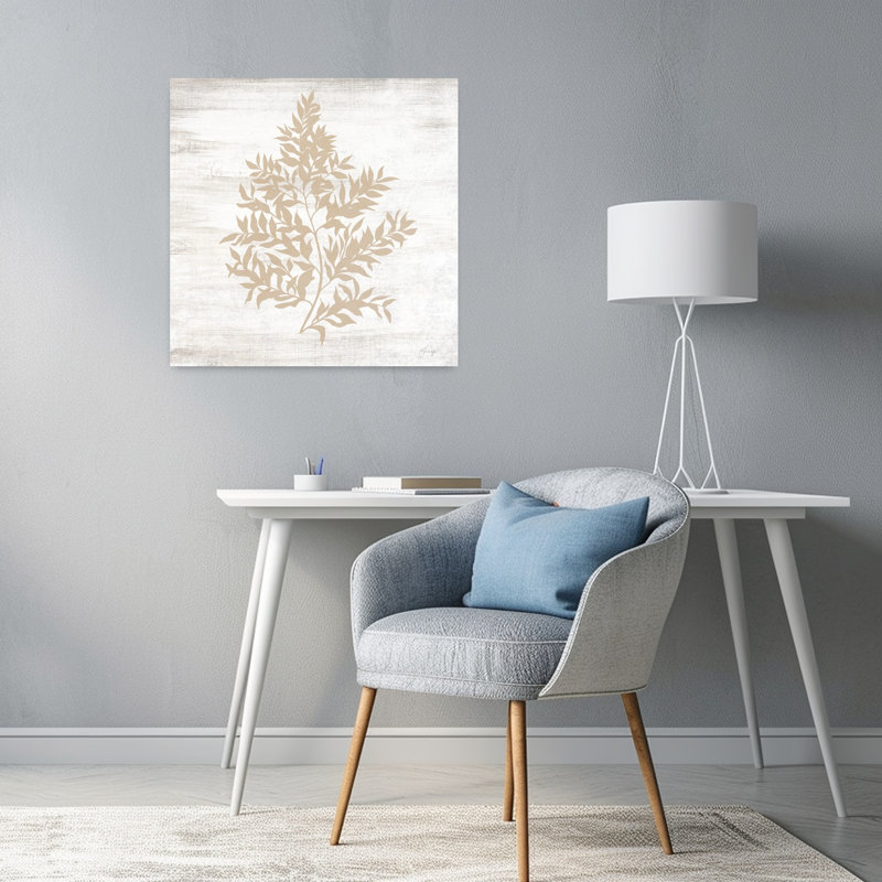 «Giving It Life», paysage contemporain abstrait, art naturel, 24" H x 24" W