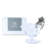 Harvest Glass and Pewter Gravy Boat