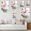Horloge murale Lotus et la libellule I-1955242625