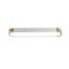 Erby 1-Light 95 cm Minimalist Modern Dimmable LED Flush Mount Rectangle Long Oval Ceiling Light-687868070