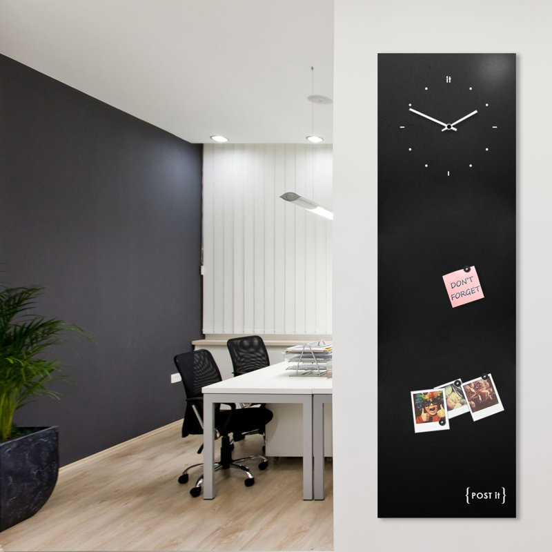 Magnetic Metal Combo Board, Black
