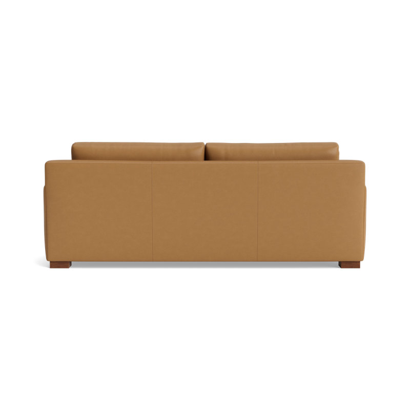 Catalina Leather Sofa (85") , Leather - Butterscotch