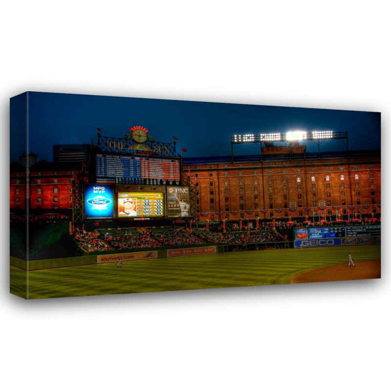 Camden Yards, 24" H x 40" W
