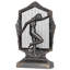 9" High Deco Posing Lady Accent Lamp-115471280