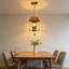 Luminaire suspendu 1 lumière de style rustique kérosène rétro
