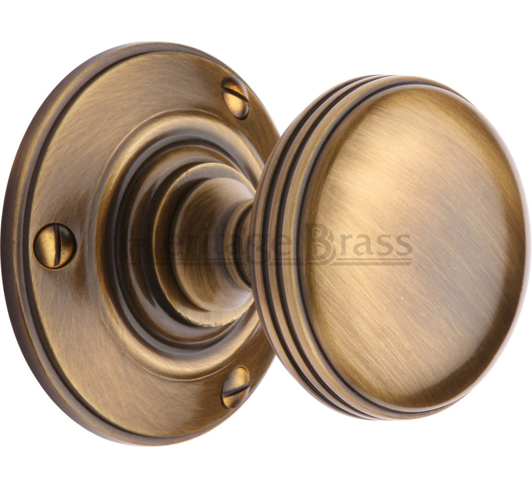 Heritage Brass Heritage Mortice Knob on Rose Richmond Design