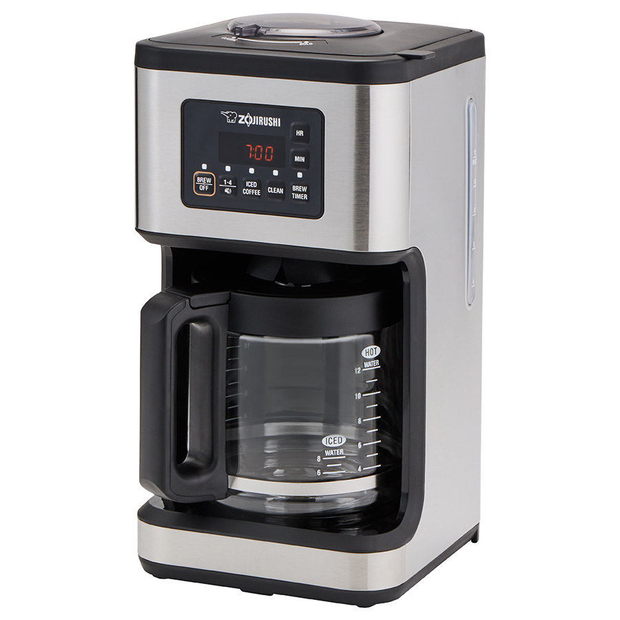 Mr. Coffee 12-Cup Programmable Coffeemaker Rapid Brew Brushed Metallic  Coffee Maker Machine Cafetera Create Kitchen Appliances