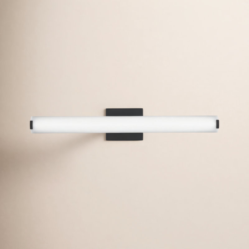 Finn 1 - Light LED Bath Bar, Nightshade Black, 3000