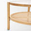 Table basse simple en bois massif Kimsey