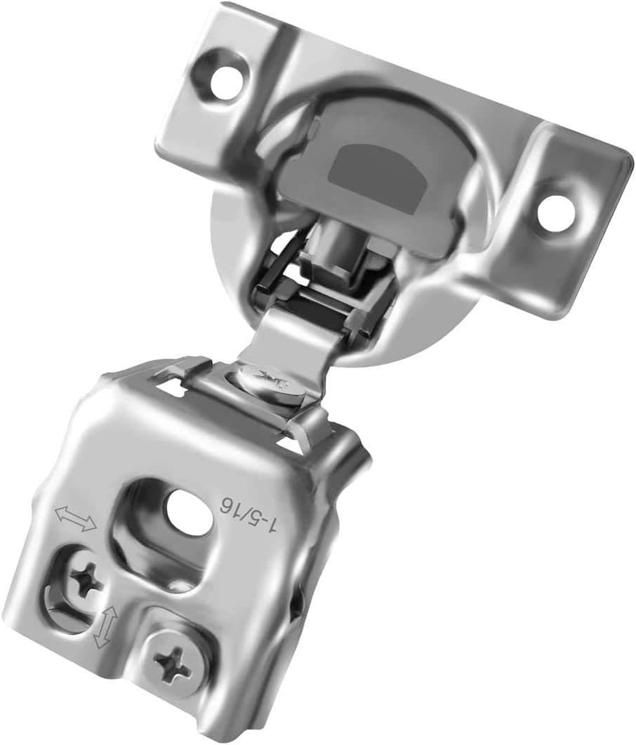 1 5/16 105 Degree Soft Close Face Frame Concealed Overlay Hinge (Set of 2) Berta