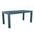 Highsmith Rectangular Outdoor Dining Table With Umbrella Hole , in. W 42'' in. D-84408160-88111628
