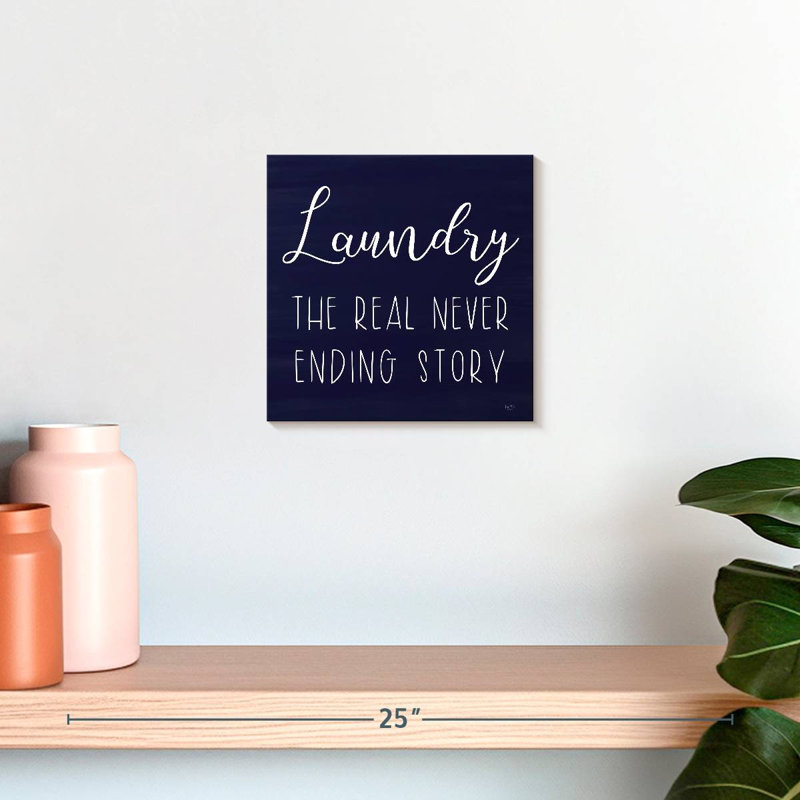 Tergel Laundry Story, 10" H x 10" W