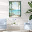 Windows at the beach II - Coastal Windows, reproduction d'art encadrée-72803333-162224247
