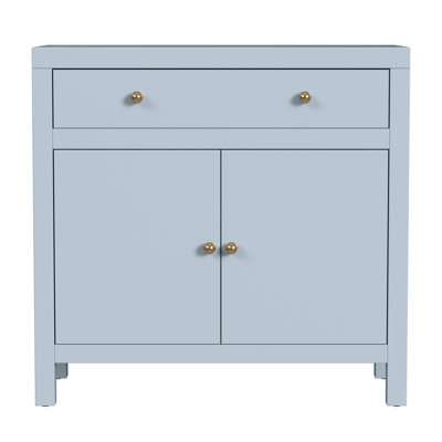Celine 2-Door Solid Wood Accent Cabinet