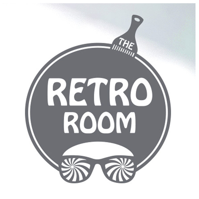 Wall Decal, Grey, Medium