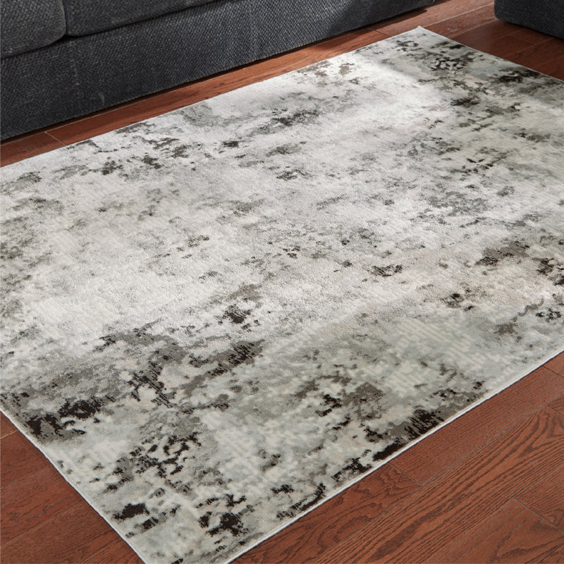 Skadar Abstract Indoor Rug, Rectangle 5' x 7'