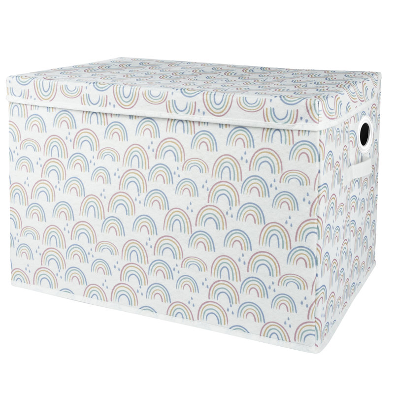 Sammy & Lou Rainbow Print Felt Toy Storage Chest