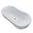 Vivara 71.25'' x 35.87'' Freestanding Soaking Bathtub