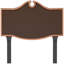 Colonial 1-Line Wall Address Plaque-2099913326-2099913341