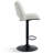Swivel Faux Leather Upholstered Barstools Adjutable Height Counter Stool with Metal Frame-1715717213