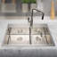 Italian Pull Out Single Handle Kitchen Faucet With Accessories-1981356364