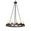 Lustre 12 lumières 36 "de large Loxley