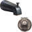 ATAYAL Universal Bathroom Tub Spout With Diverter, Durable Heavy Duty Metal Bathtub Faucet With Shower Diverter - 5 Inches IPS Inside Thread-119795449