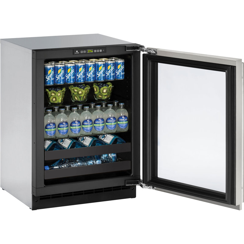 U-Line 23.62'' W Built-In Mini Fridge, Right