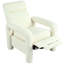 Fauteuil inclinable rembourré avec dossier réglable pour un confort ultime et un décor de salon moderne