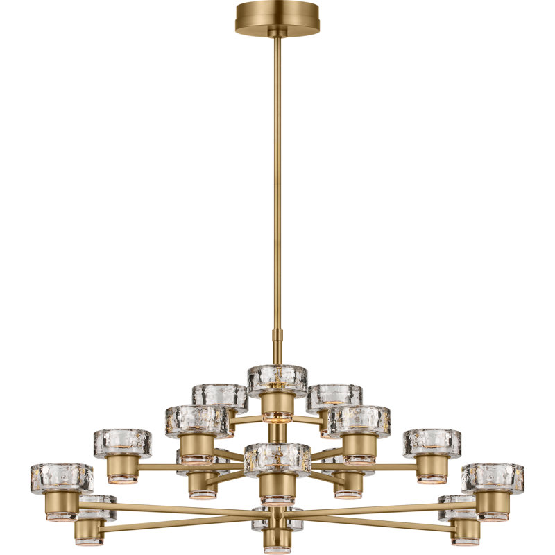 Holsted 1 - Light Chandelier, Estate Brass